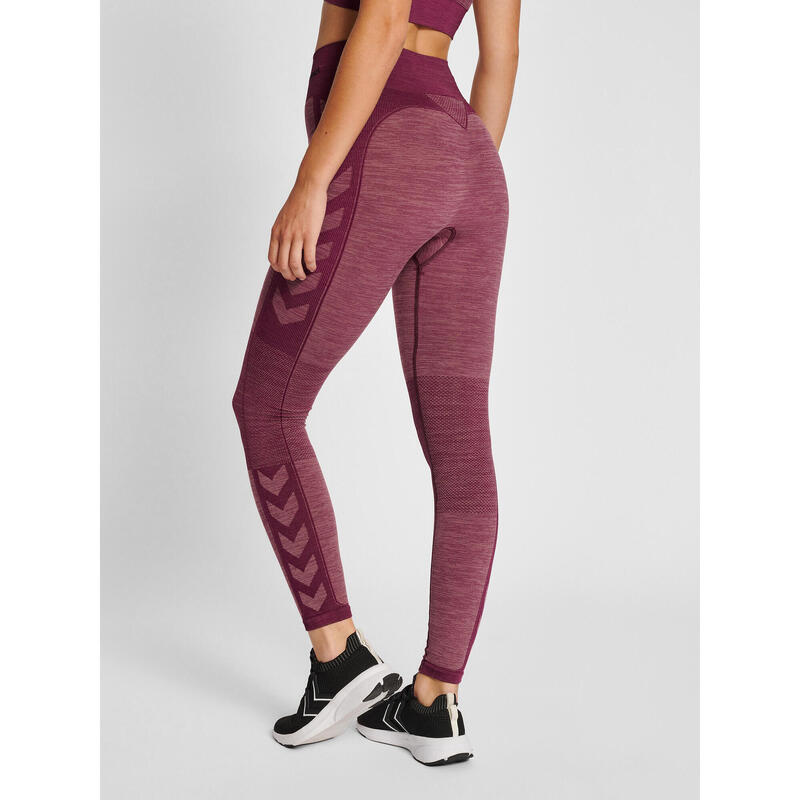 Leggings donna a vita media Hummel Clea