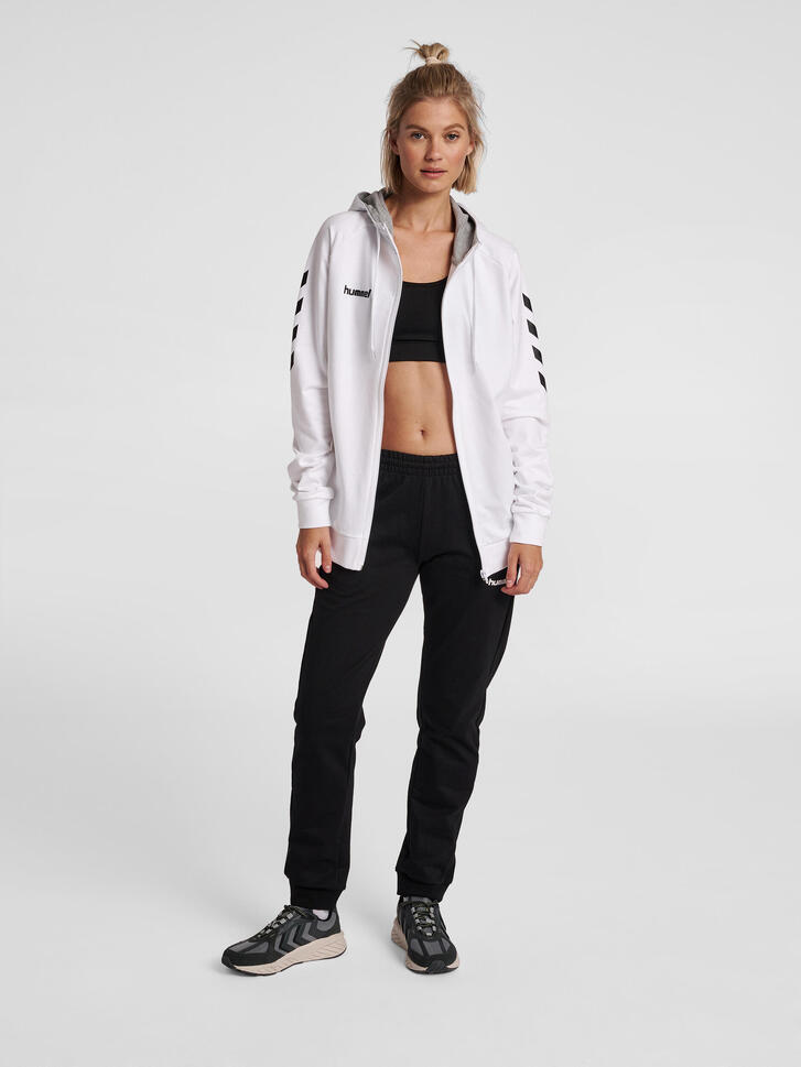Bluza damska z kapturem Hummel Zip Cotton