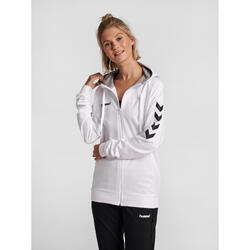 Sweatshirt femme Hummel Zip Cotton