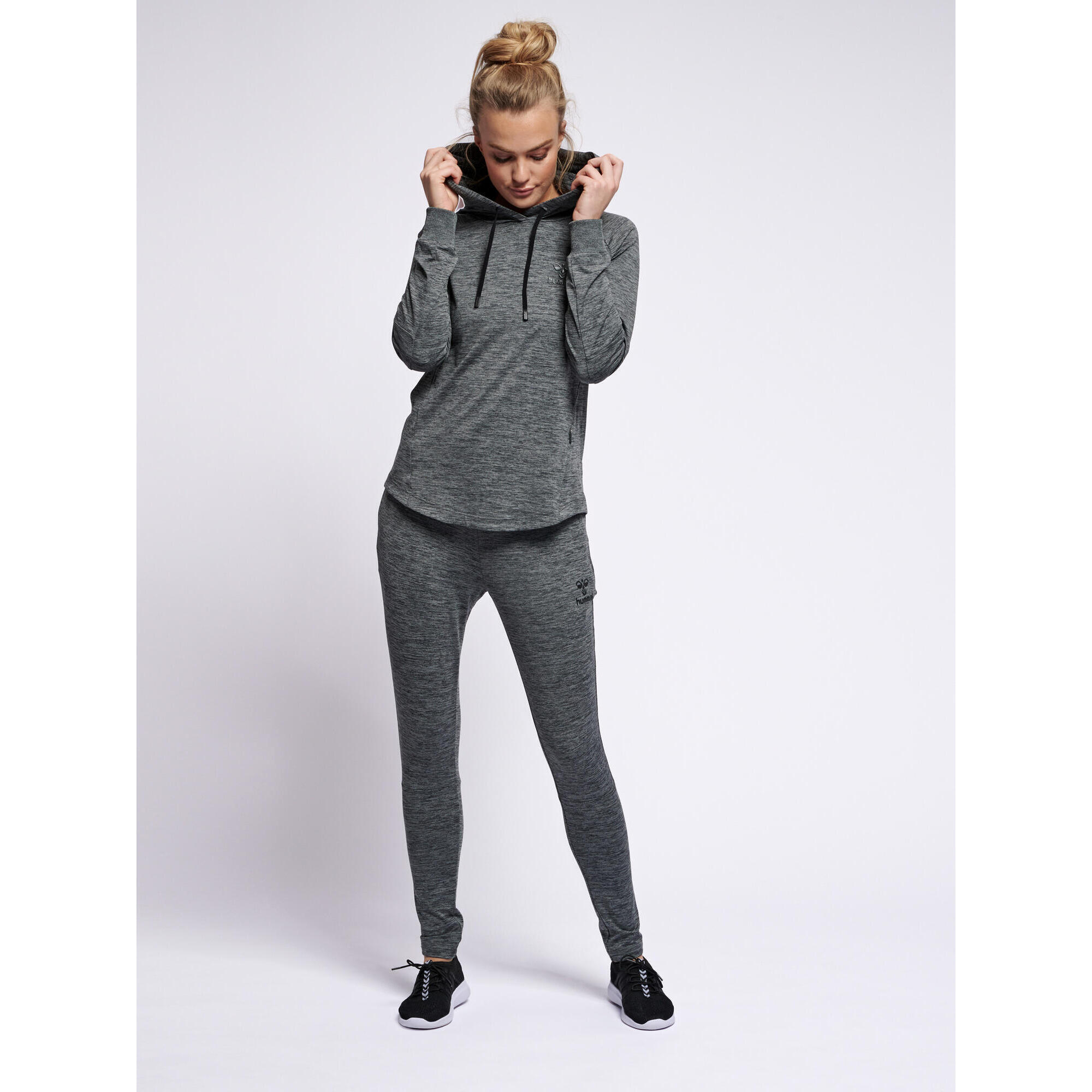Verstellbare Taille Kapuzenpullover Hmlselby Multisport Damen 2/7