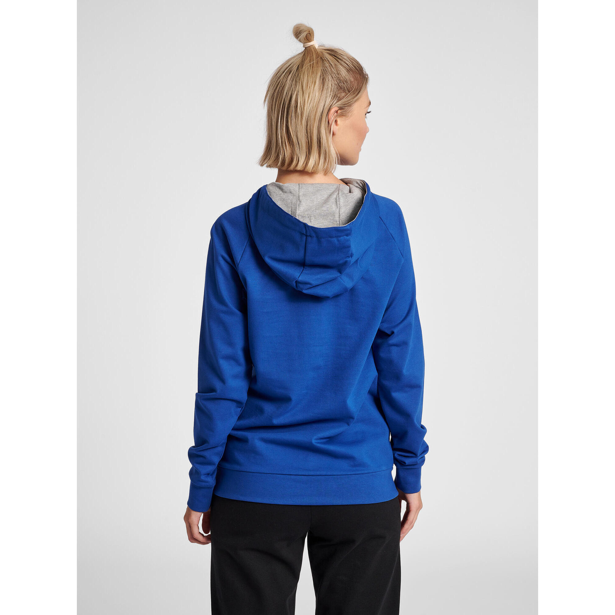 Felpa con cappuccio da donna Hummel Cotton Logo 3/7