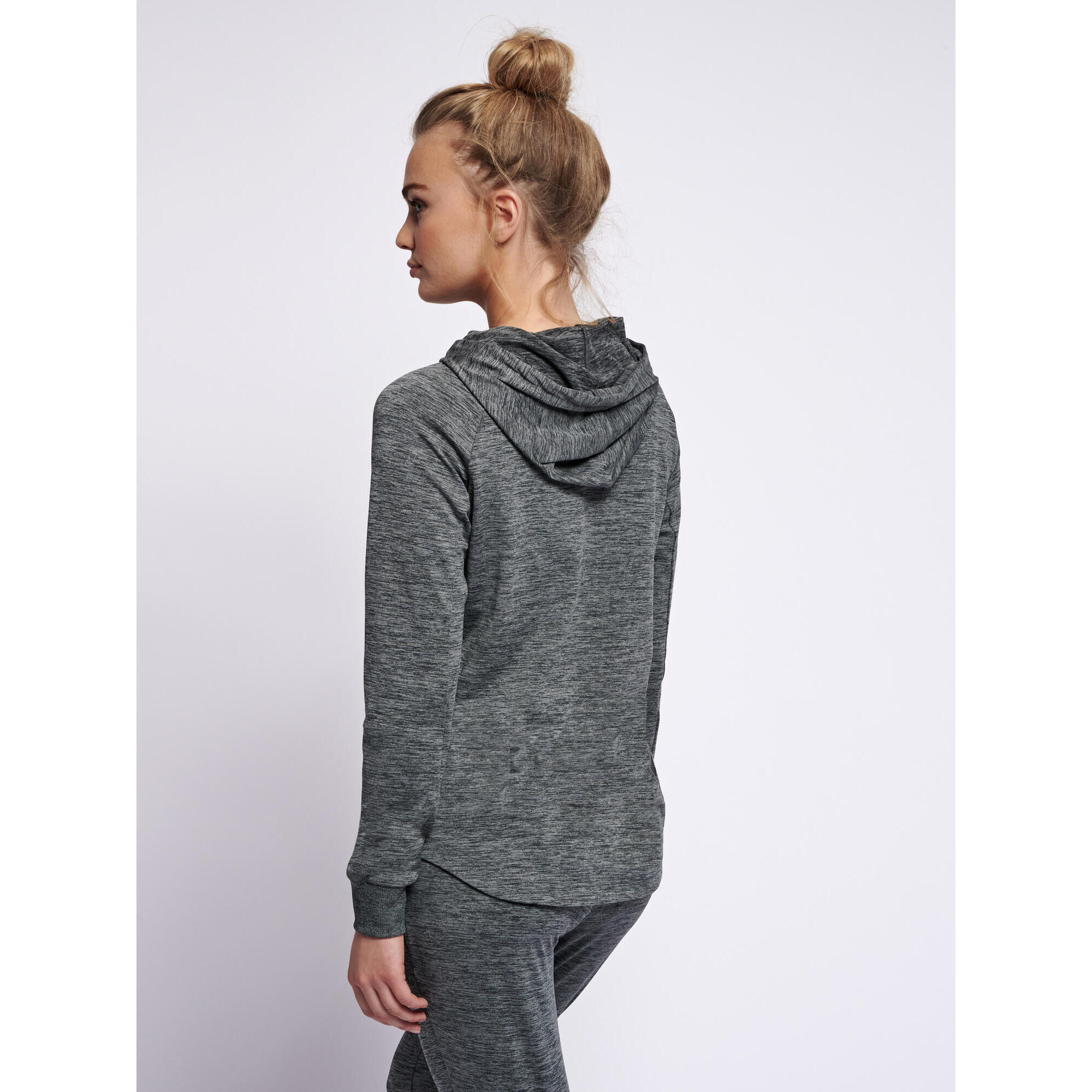 Verstellbare Taille Kapuzenpullover Hmlselby Multisport Damen 3/7