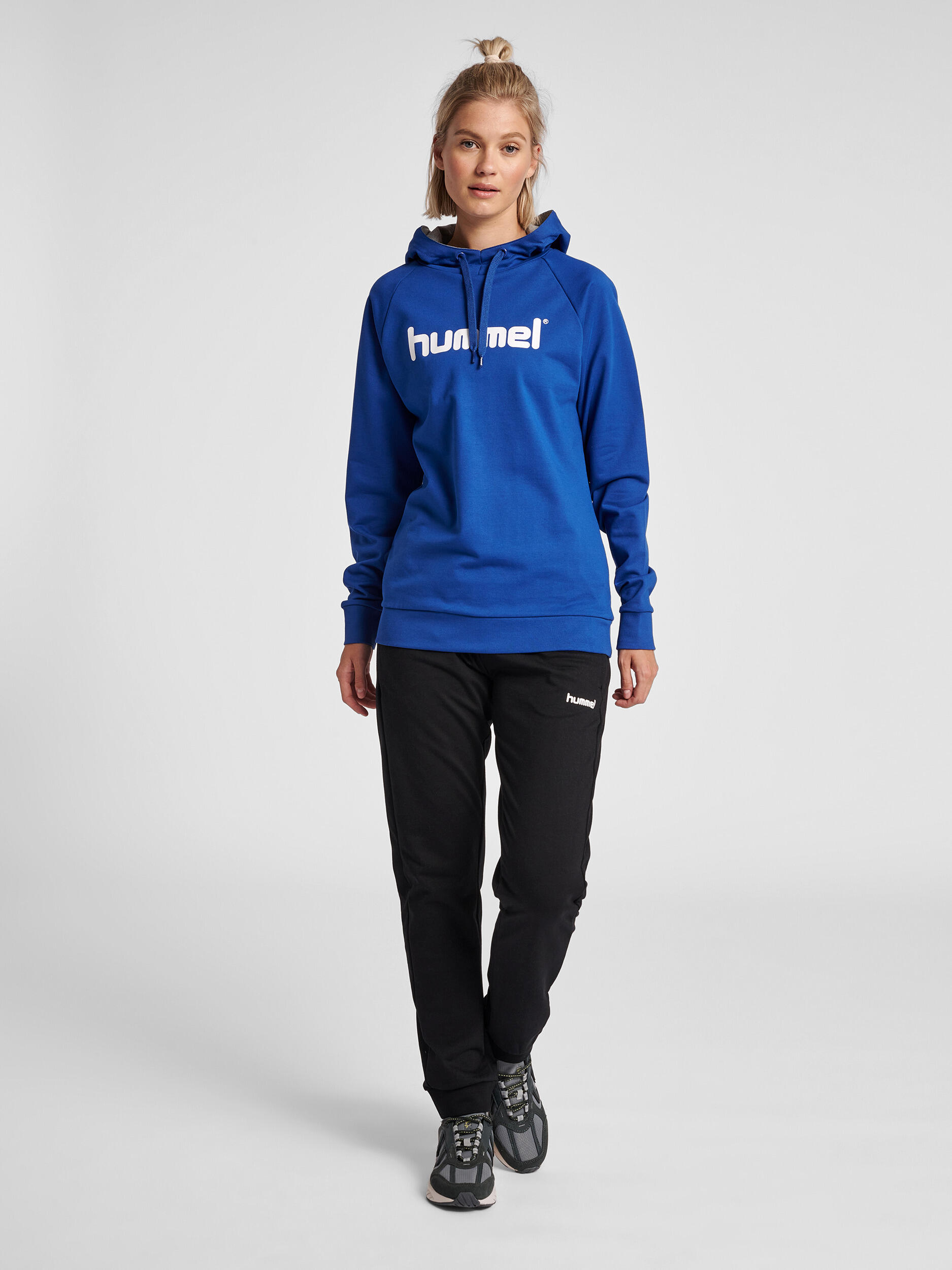 Felpa con cappuccio da donna Hummel Cotton Logo 2/7