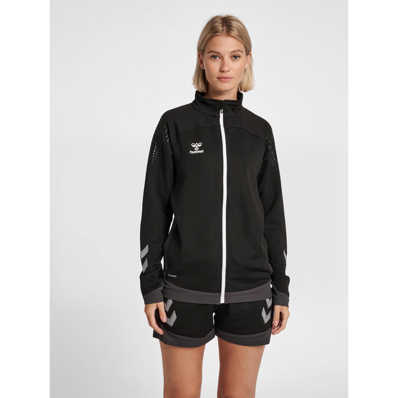 Giacca zip donna Hummel hmlLEAD poly