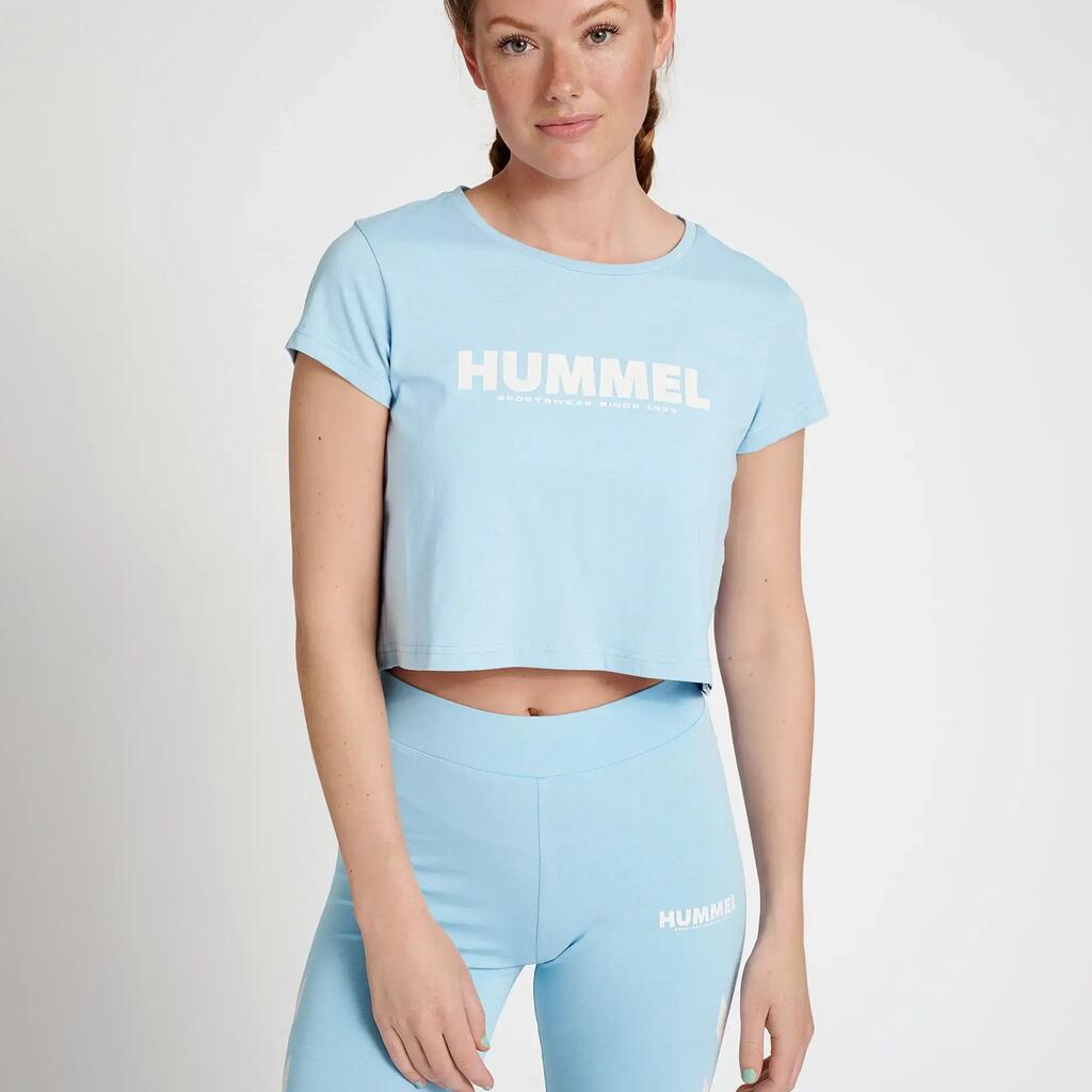 Women's crop T-shirt Hummel Legacy