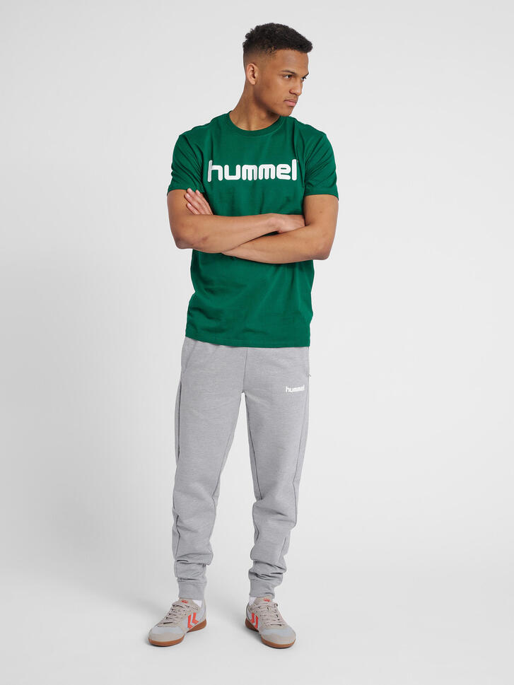 Koszulka sportowa z krótkim rękawem męska Hummel Cotton Logo