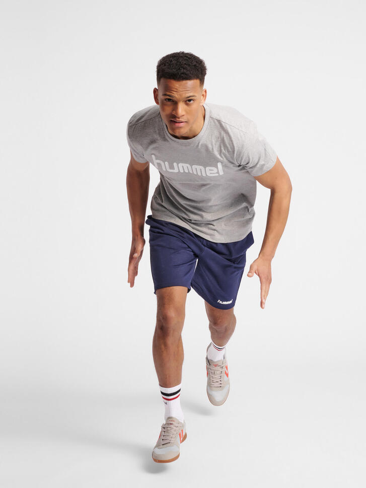 Koszulka sportowa z krótkim rękawem męska Hummel Cotton Logo
