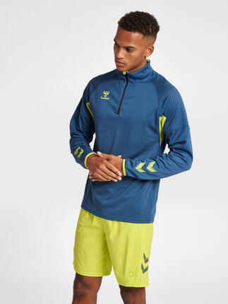 Demie-Fermeture Éclair Zip Sweat-Shirt Hmllead Homme