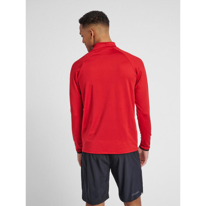 Demie-Fermeture Éclair Sweatshirt Hmlauthentic Multisport Homme HUMMEL