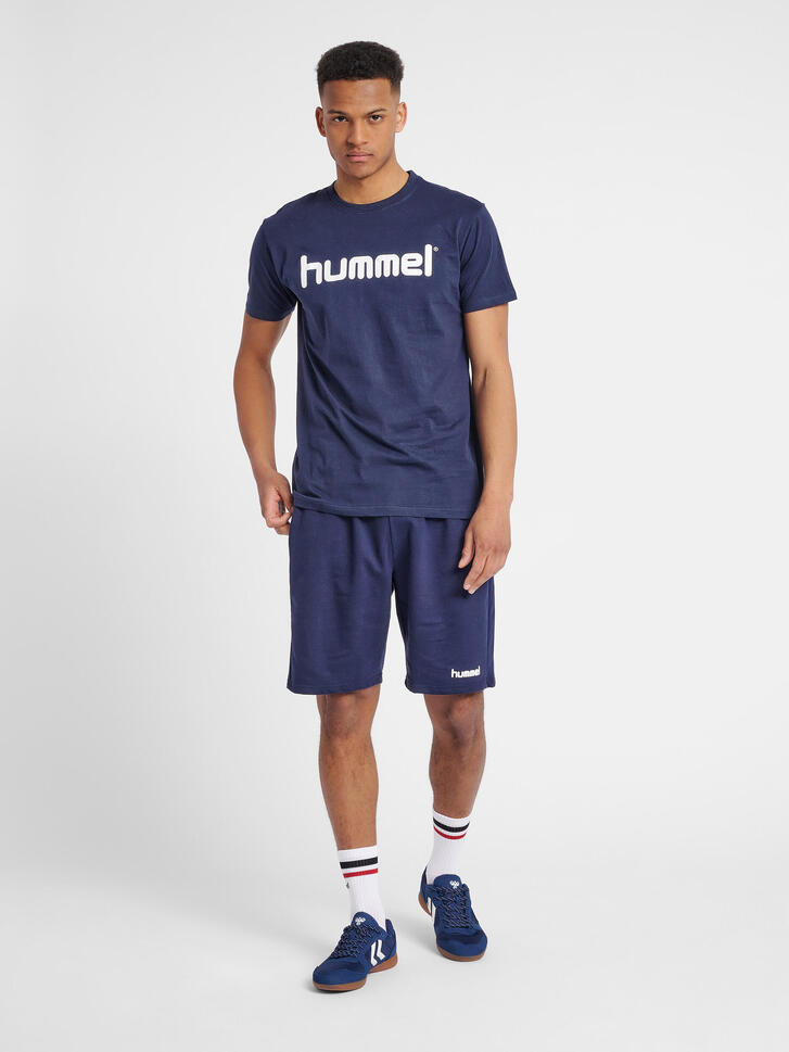 Koszulka sportowa z krótkim rękawem męska Hummel Cotton Logo