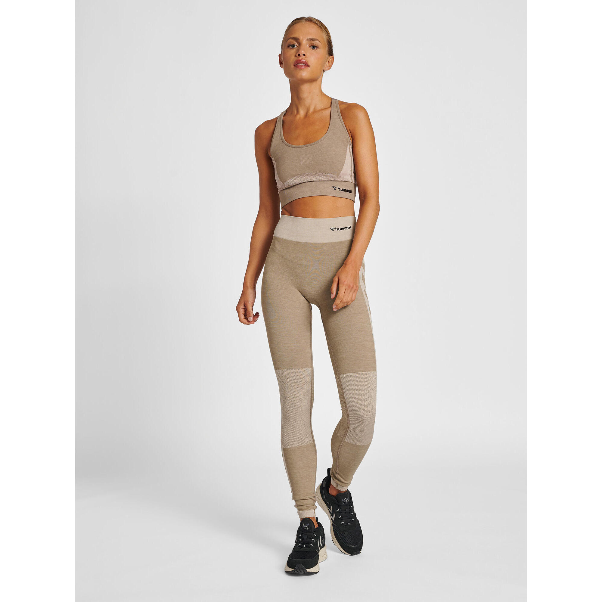 Hummel Legging donna a vita media Clea