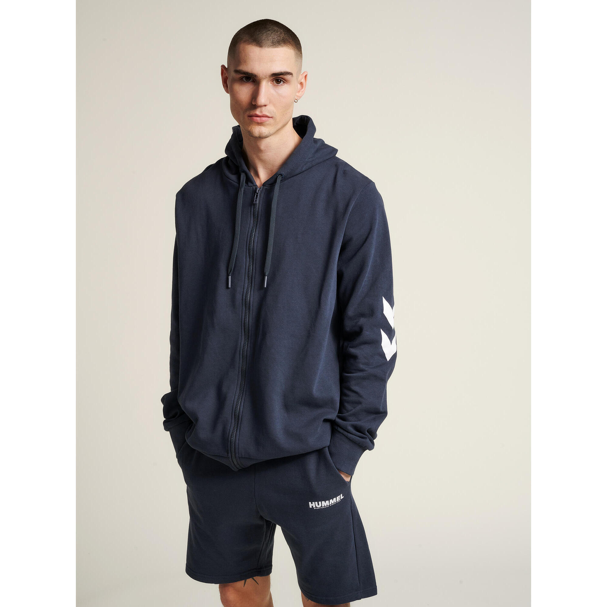 Reißverschluss Kapuzenpullover Hmllegacy Erwachsene HUMMEL 4/7