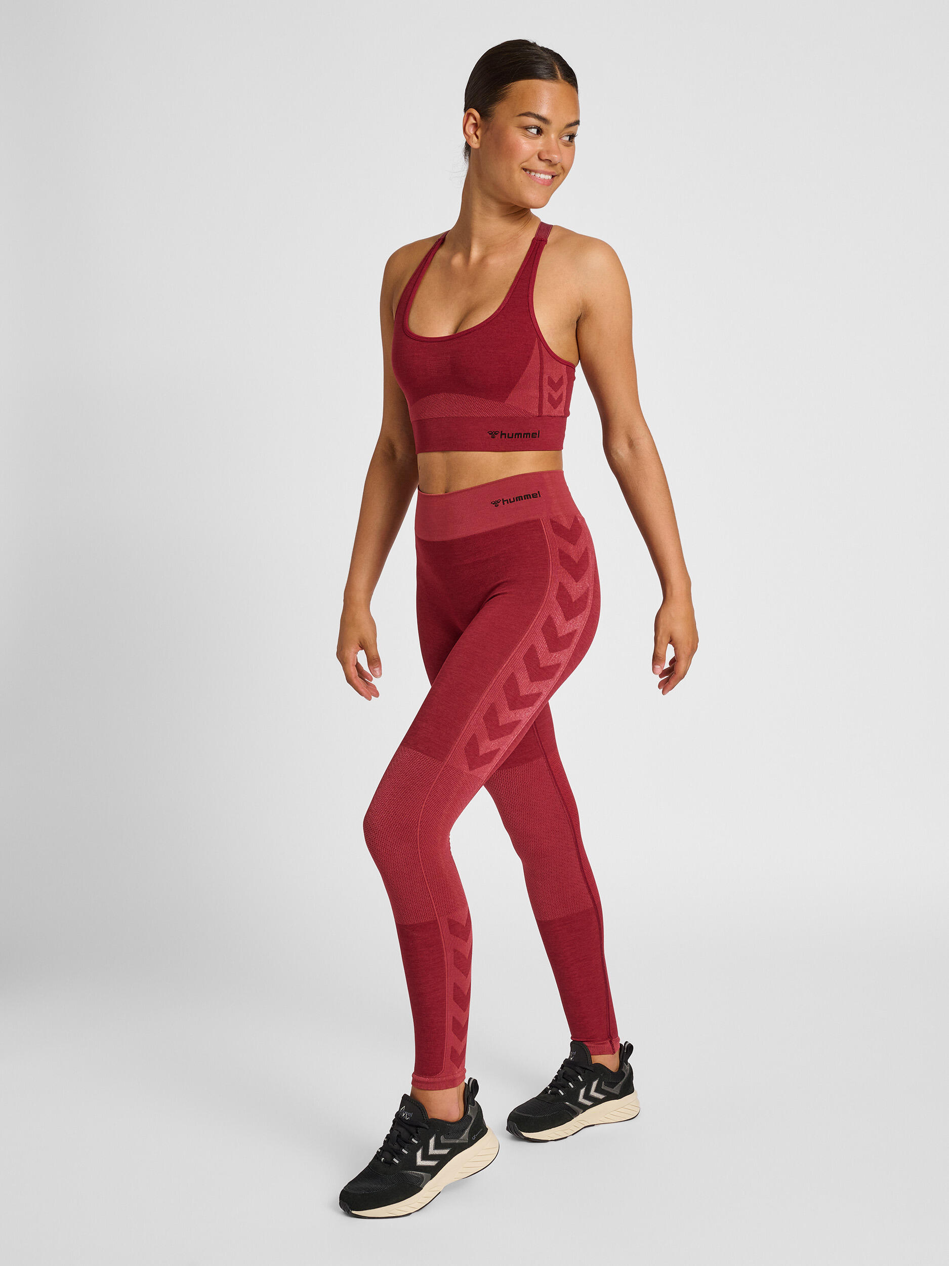 Enfiler Collants Hmlclea Entraînement Femme 3/7