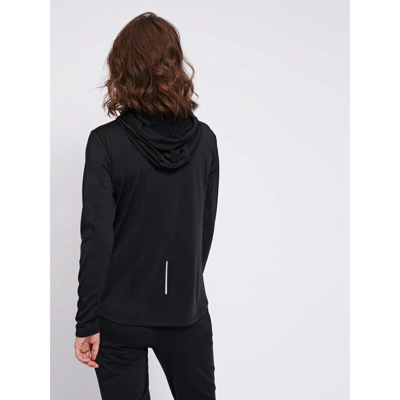 Fermeture Éclair Zip Kapuzenpullover Hmlselby Yoga Femme HUMMEL