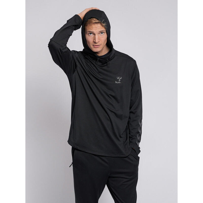 Enfiler Kapuzenpullover Hmlaston Yoga Homme HUMMEL