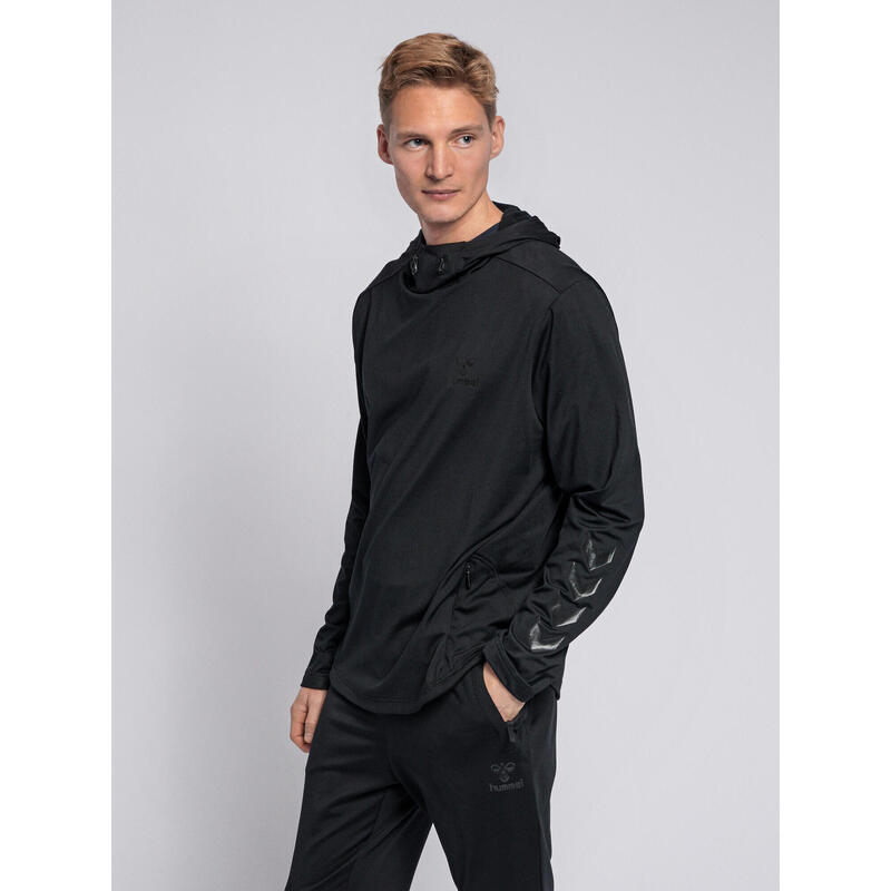 Sweat À Capuche Hmlaston Yoga Homme Hummel