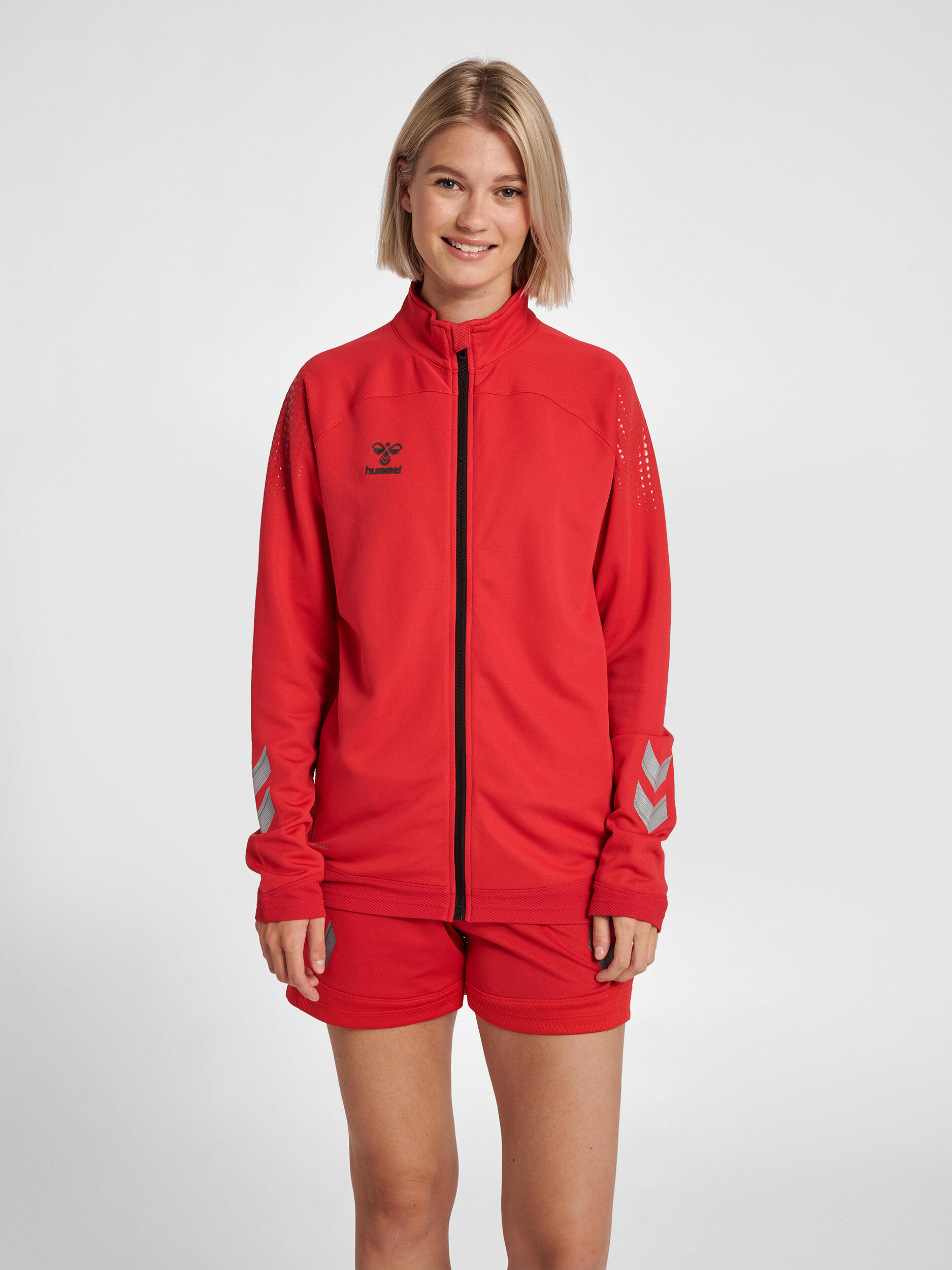 HUMMEL Women's zipped-up jacket Hummel hmlLEAD poly