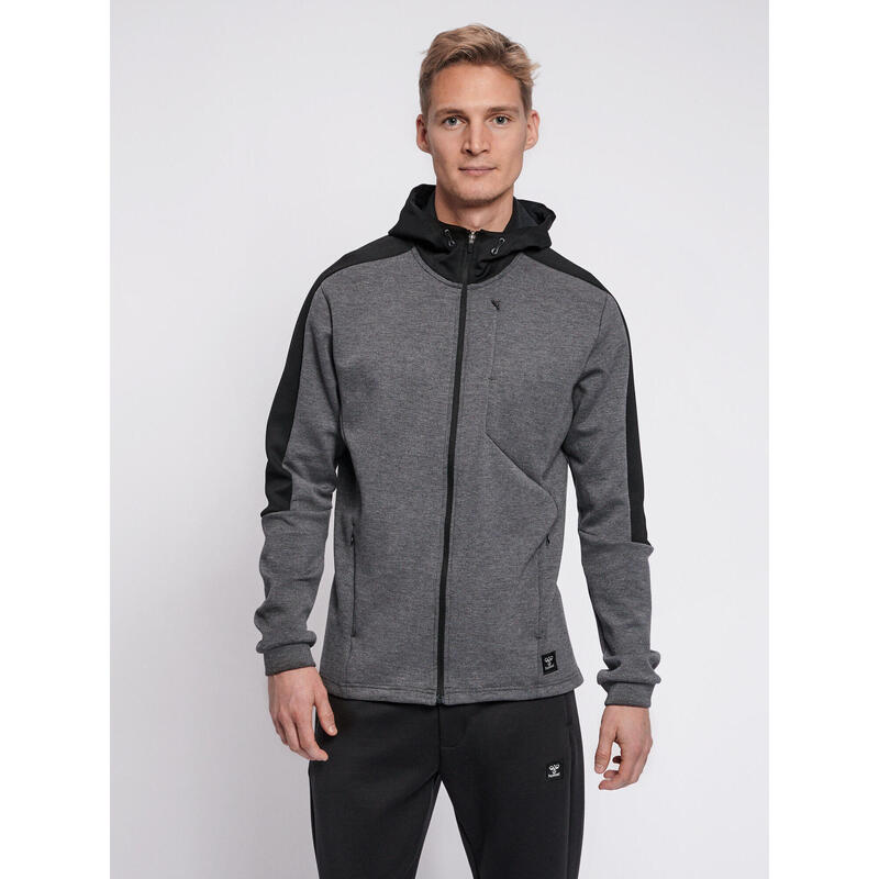 Bluza fitness męska Hummel hmltropper zip z kapturem