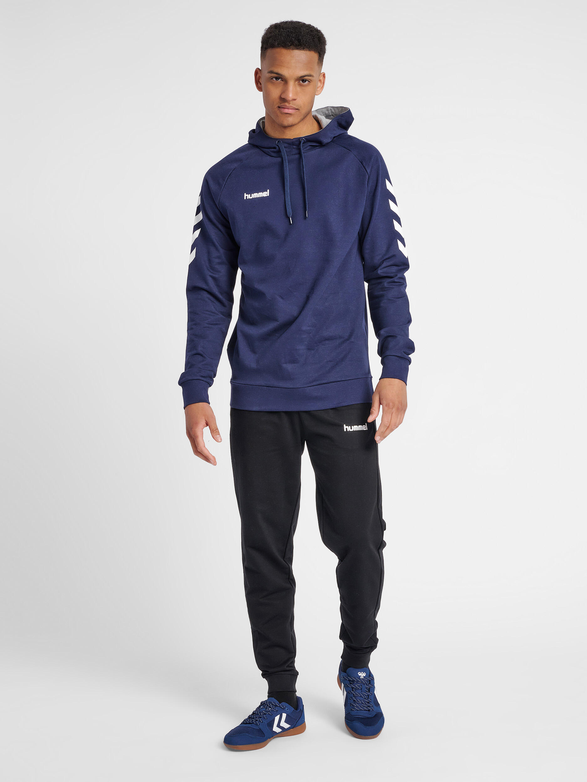 Bluza sportowa z kapturem męska Hummel Go Cotton Hoodie 3/7