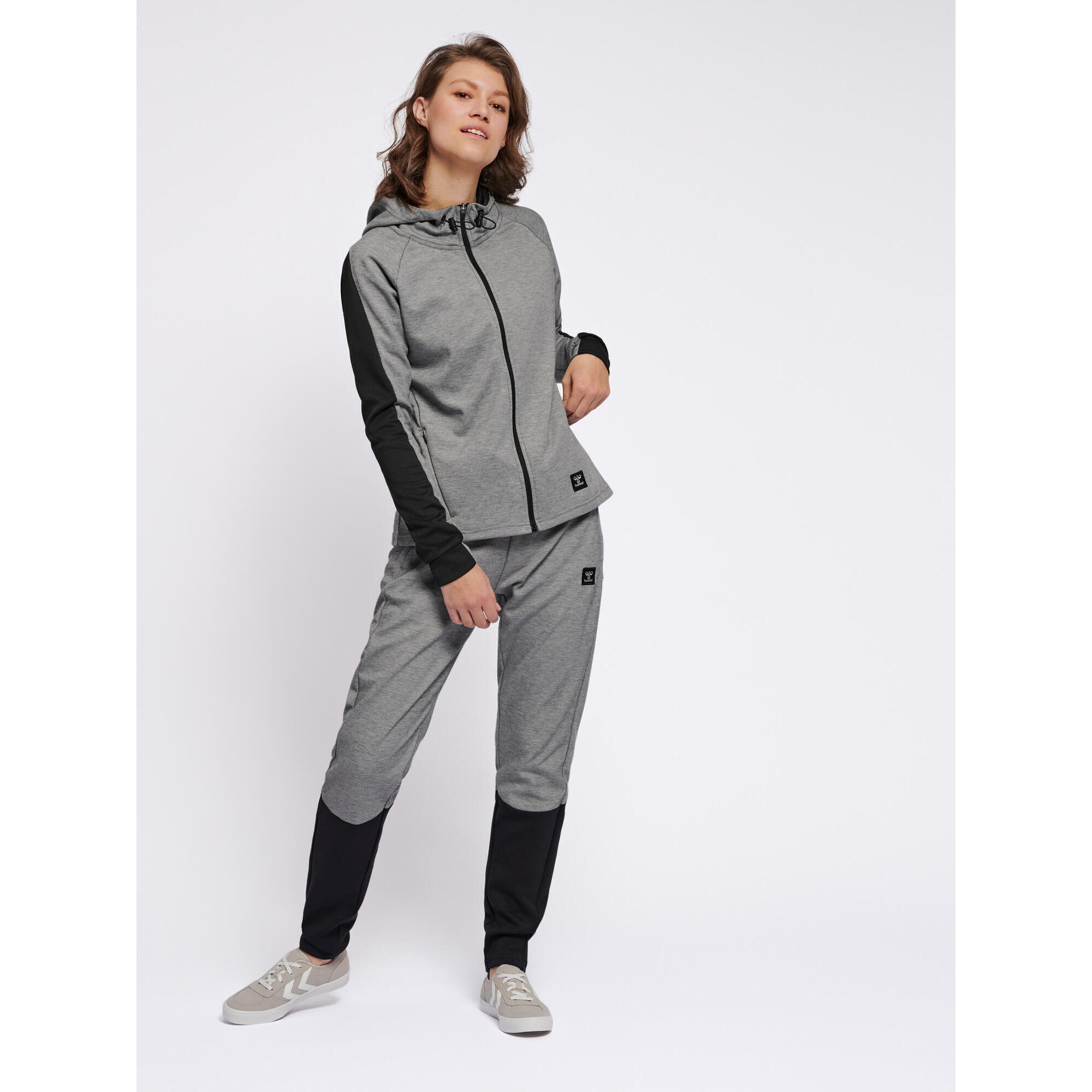 Hooded zip-up sweatshirt Hummel hmlessi