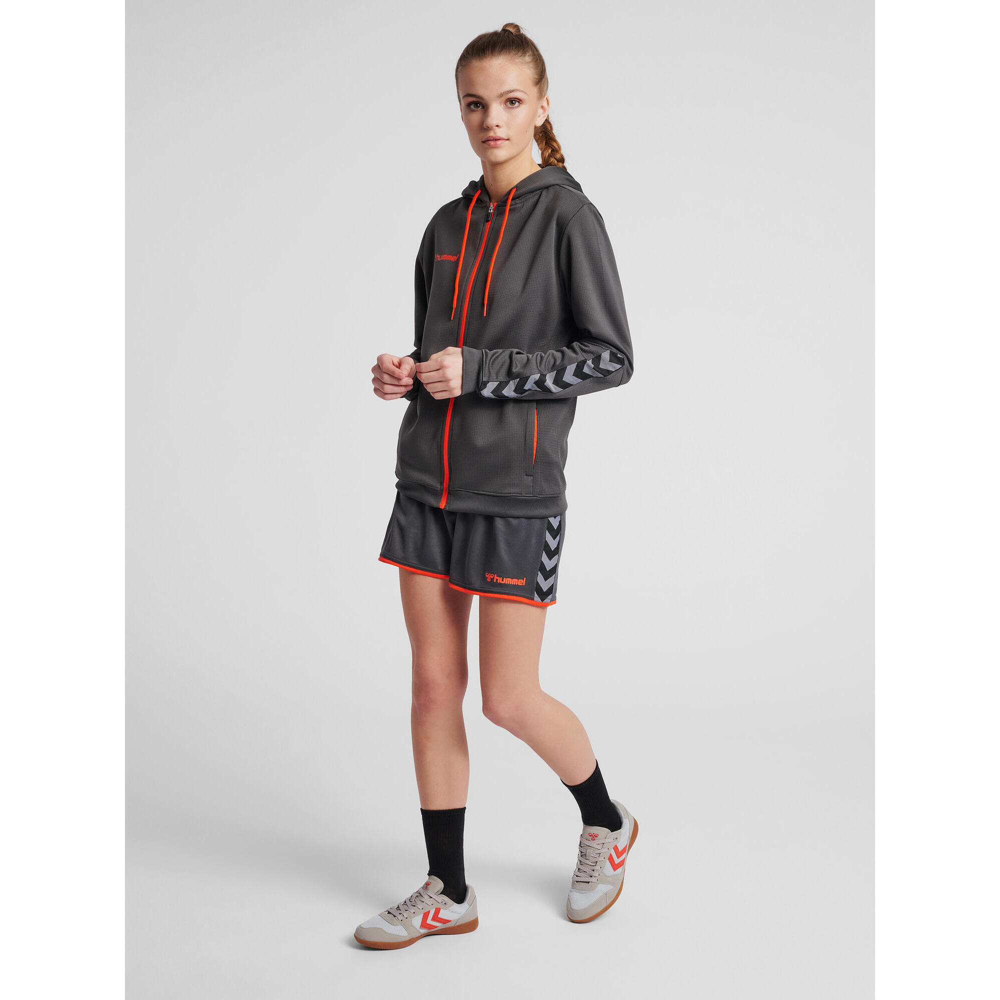 Hummel Felpa donna con zip hmlAUTHENTIC Poly