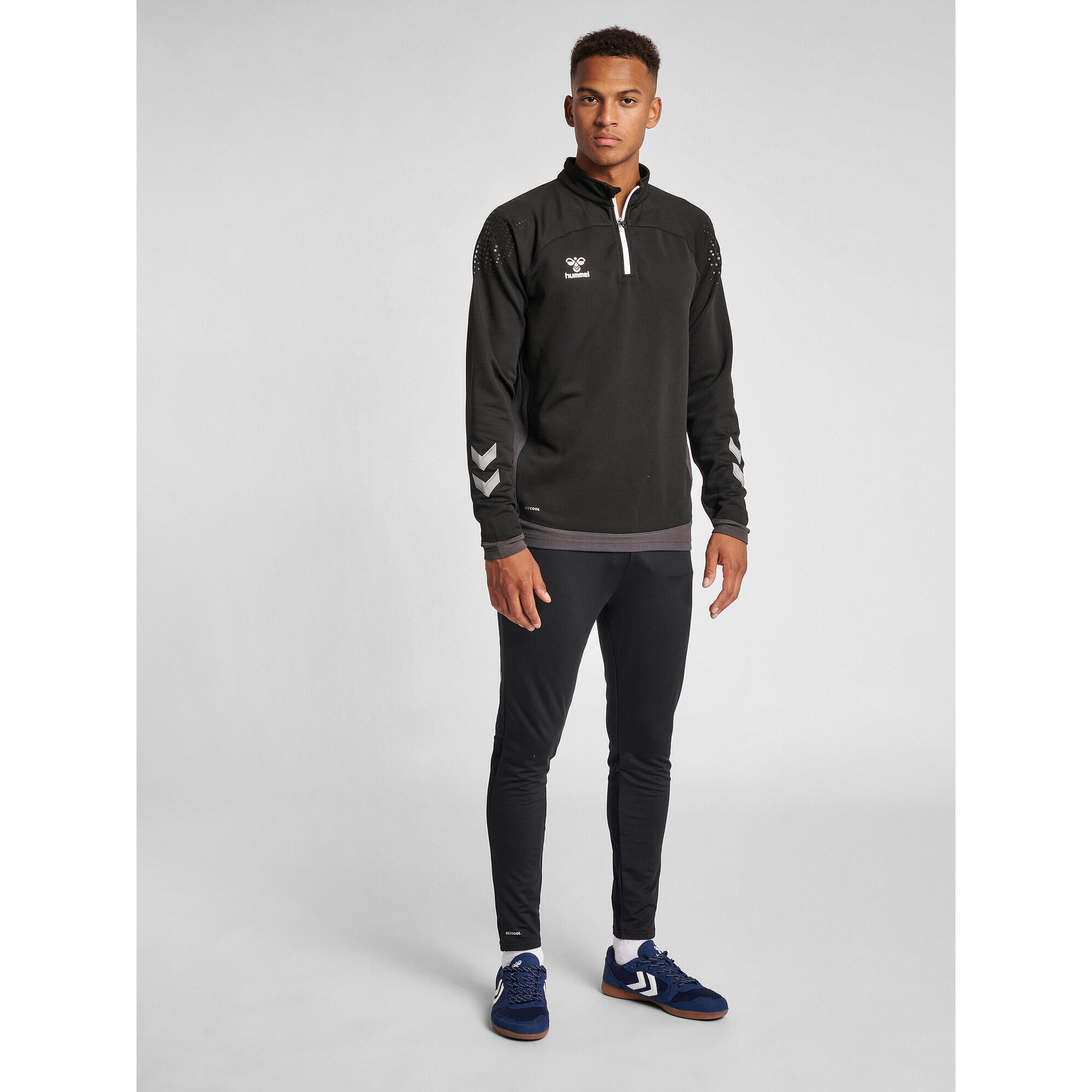 Demie-Fermeture Éclair Zip Sweat-Shirt Hmllead Homme 2/7