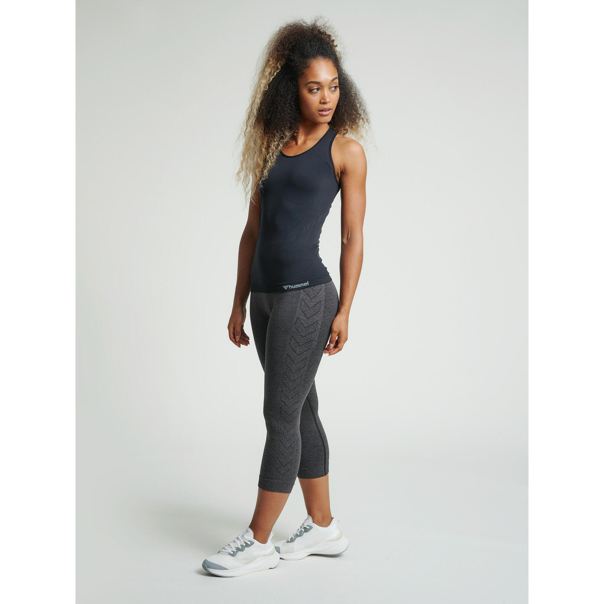 T-shirt Hmltif Yoga Femme Extensible Séchage Rapide Sans Couture Hummel