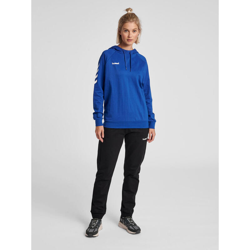 Hmlgo Cotton Hoodie Woman Sweat À Capuche Coton Femme