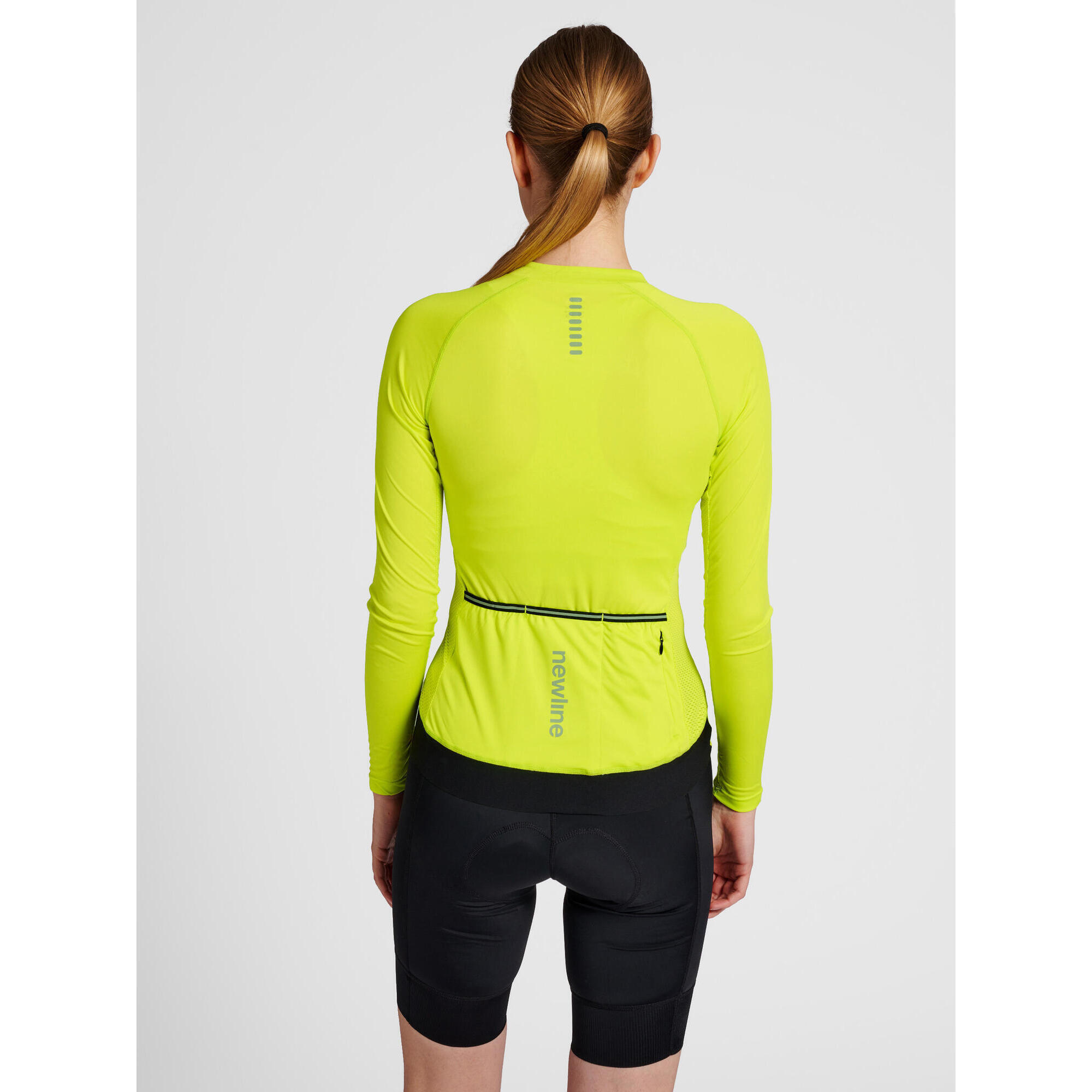 Maglia a maniche lunghe con zip da donna Newline Core 2/7