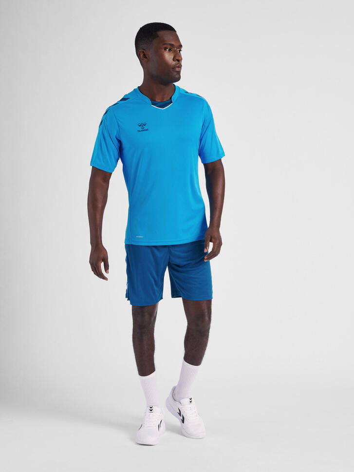 Koszulka piłkarska z krótkim rękawem męska Hummel Core XK Poly Jersey S/S