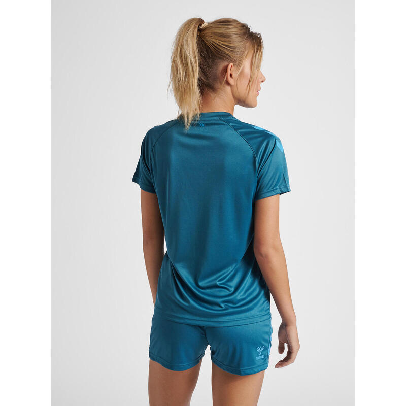 Camiseta Hmlcore Multideporte Mujer De Secado Rápido Hummel