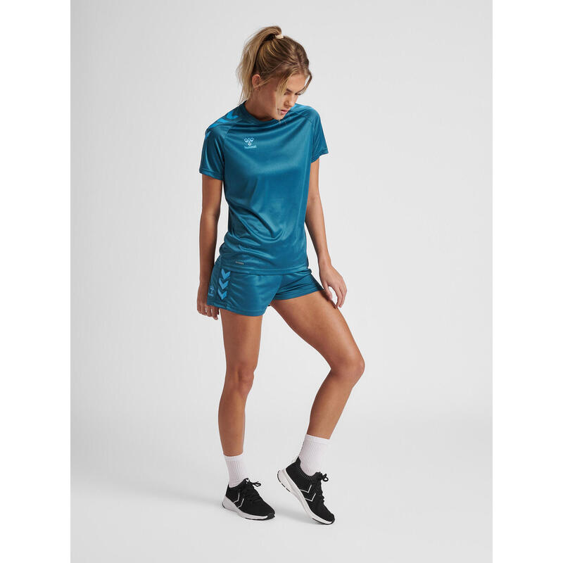 Camiseta Hmlcore Multideporte Mujer De Secado Rápido Hummel