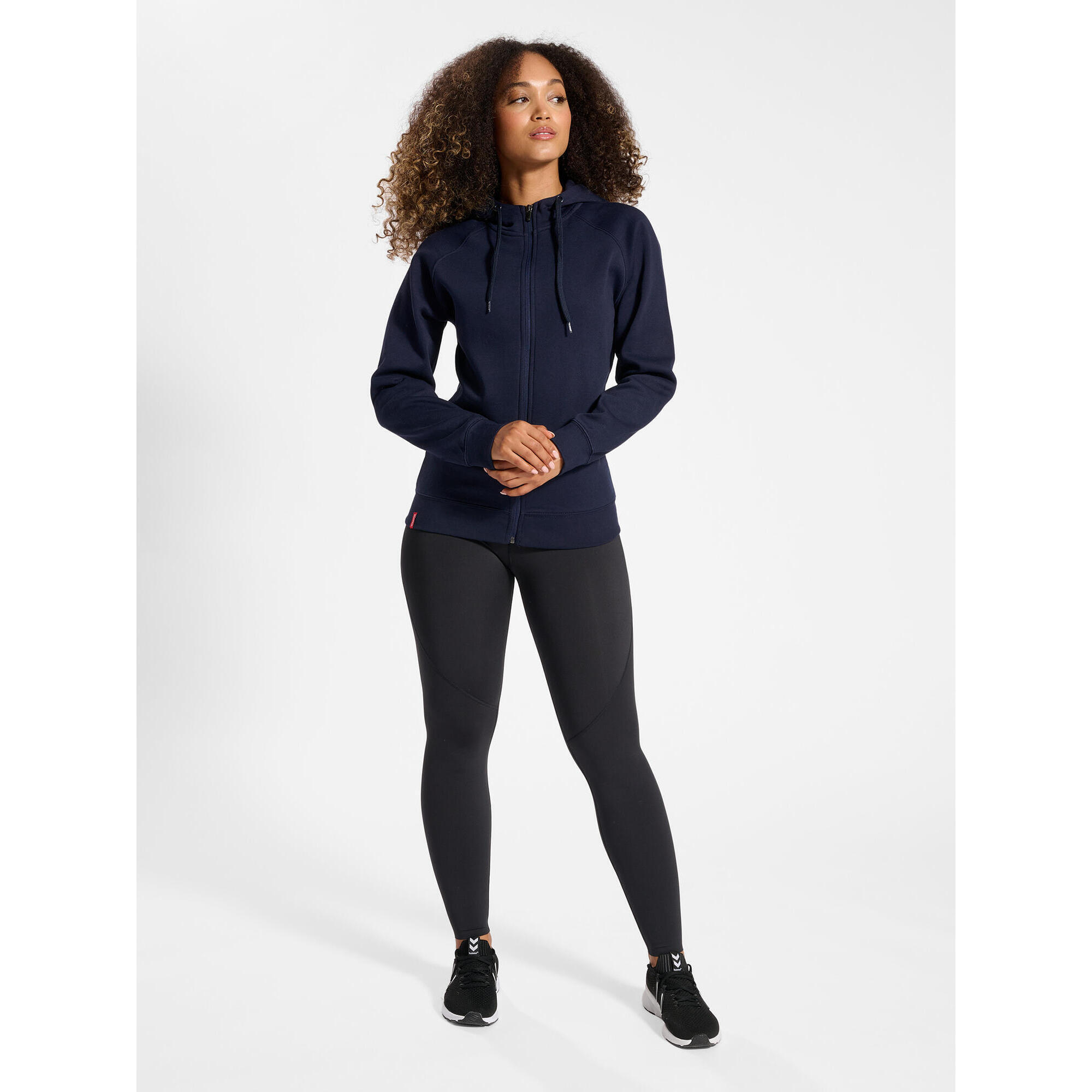 Reißverschluss Kapuzenpullover Hmlred Damen 2/7