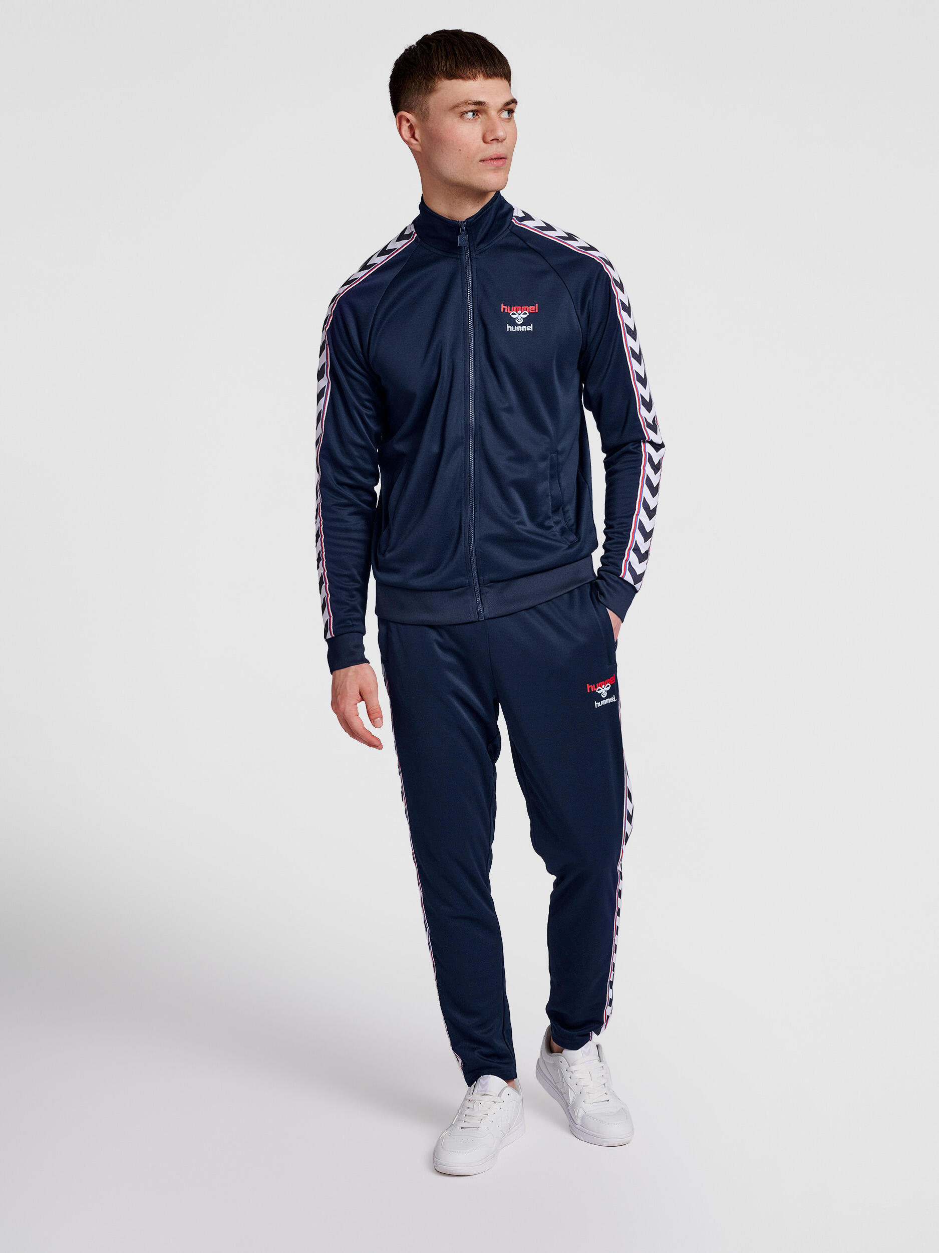 Casaco de fato de treino para desporto com fecho éclair Hummel IC Lerby Poly 3/7