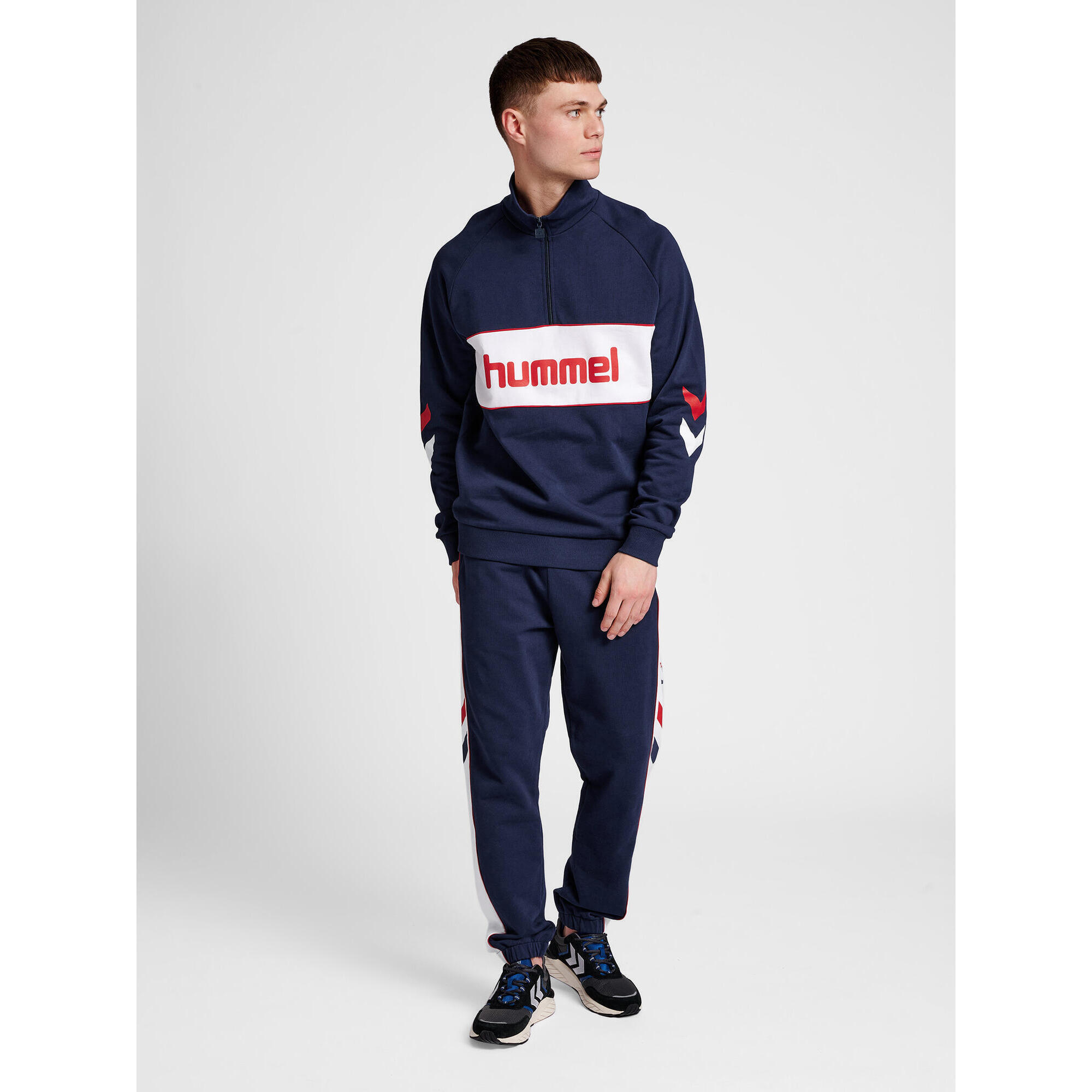 Halve Rits Sweatshirt Hmlic Unisex Volwassene 3/7