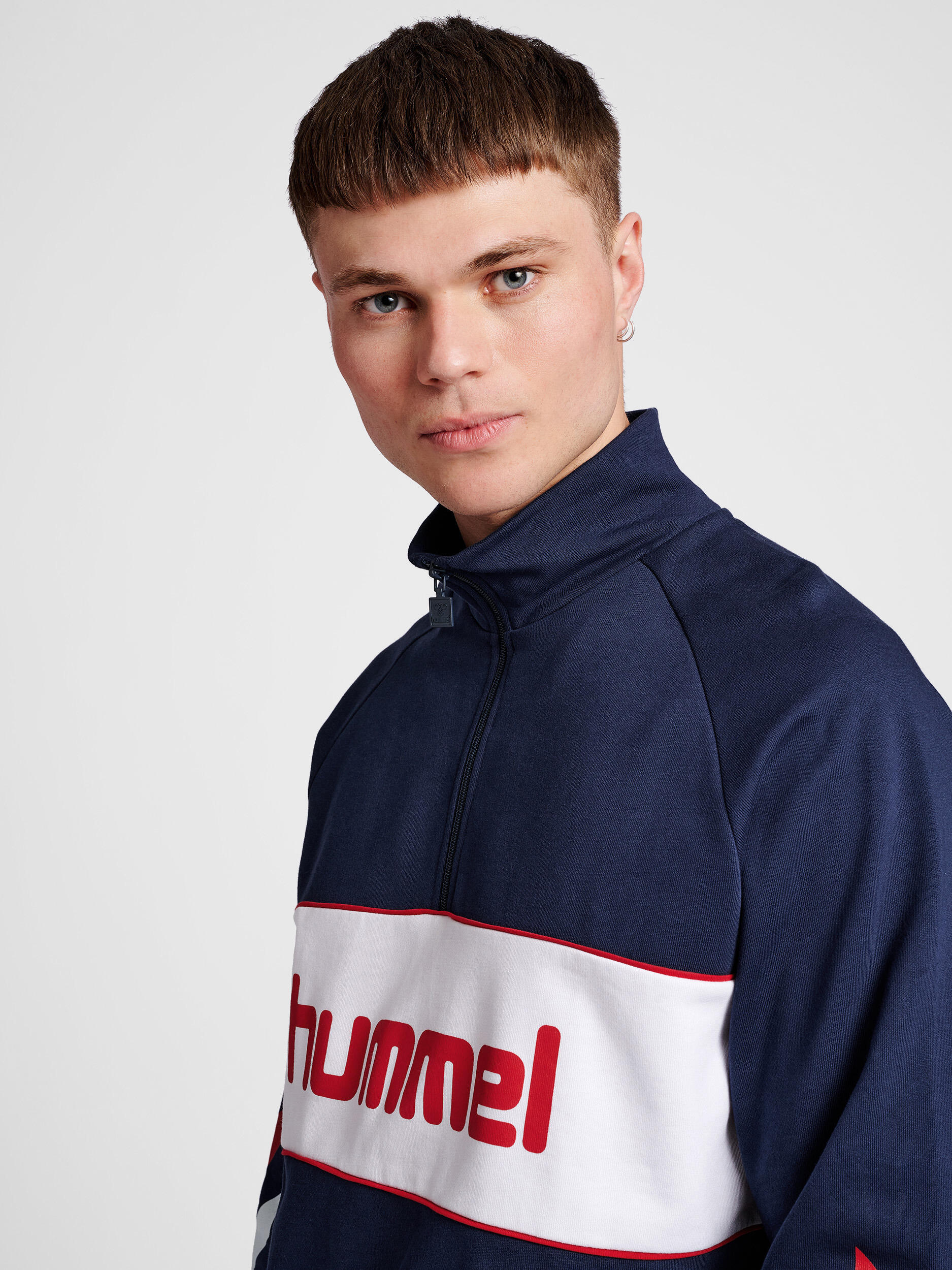 Halve Rits Sweatshirt Hmlic Unisex Volwassene 4/7