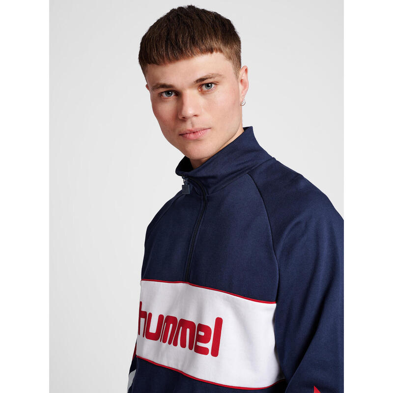 Demie-Fermeture Éclair Zip Sweat-Shirt Hmlic Adulte HUMMEL