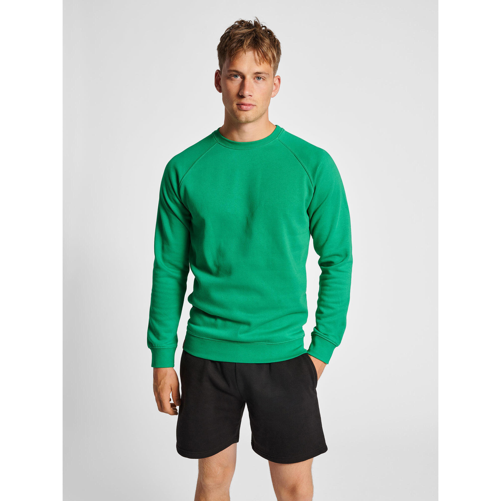 Hummel - Enfiler Sweat-shirt Hmlred Homme Hummel - Sweat-shirt - Vert - S - Decathlon