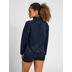 Fermeture Éclair Zip Jacke Hmlcima Multisport Femme HUMMEL