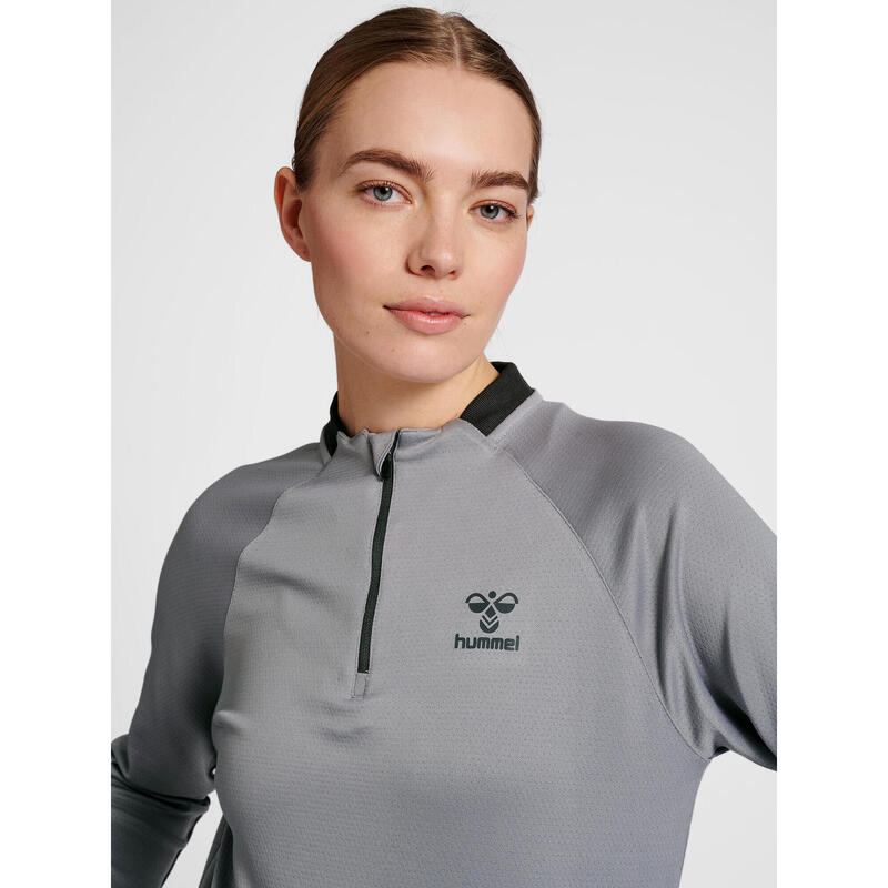 Hummel Half Zip Sweatshirt Hmlgg12 Action Half Zip Sweat Woman