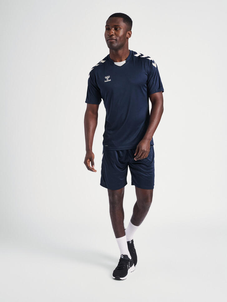 Koszulka piłkarska z krótkim rękawem męska Hummel Core XK Poly Jersey S/S