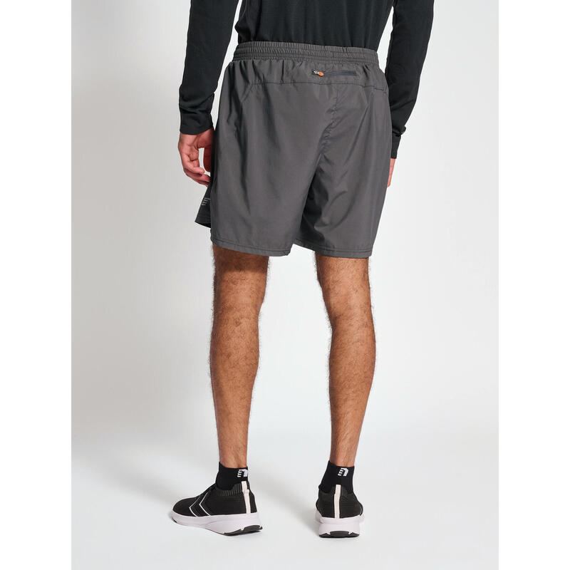 Cierre Con Cordón Pantalones Cortos Men 2-In-1 Running Hombre NEWLINE