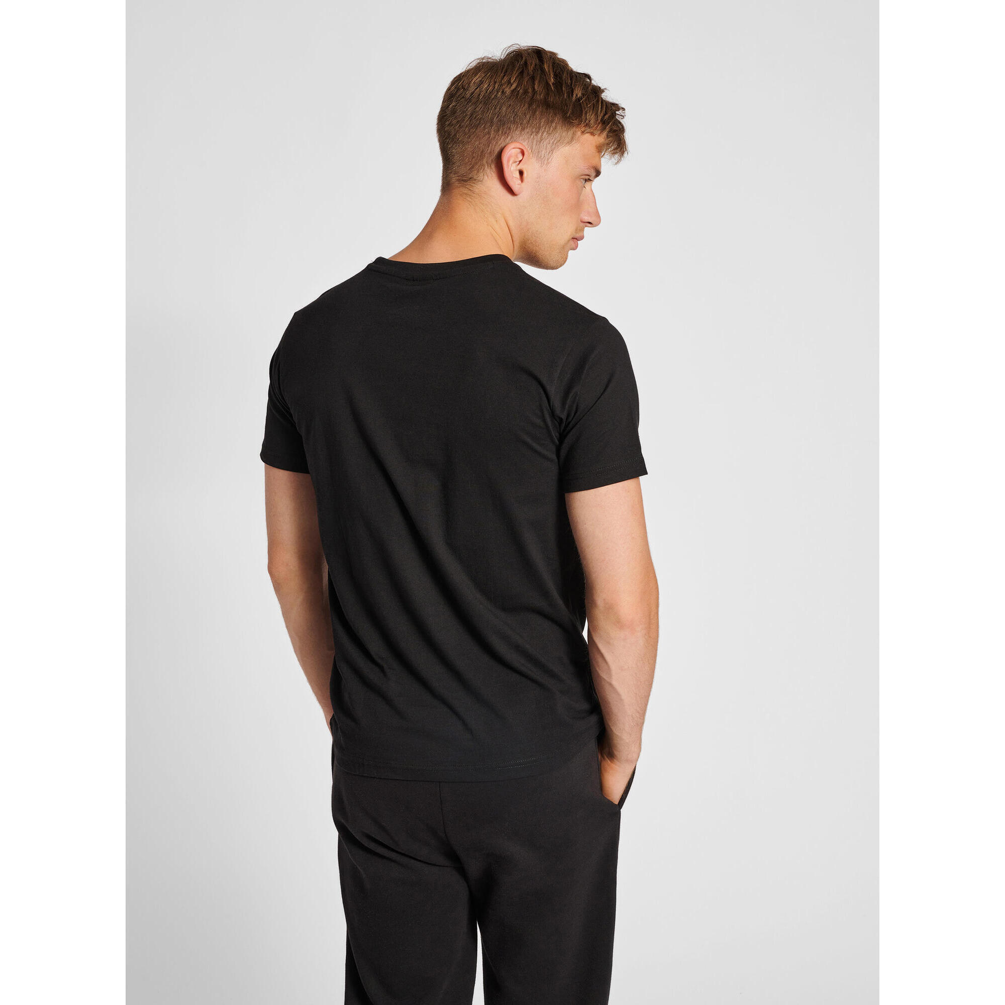 T-shirt Hummel Red Basic 3/7