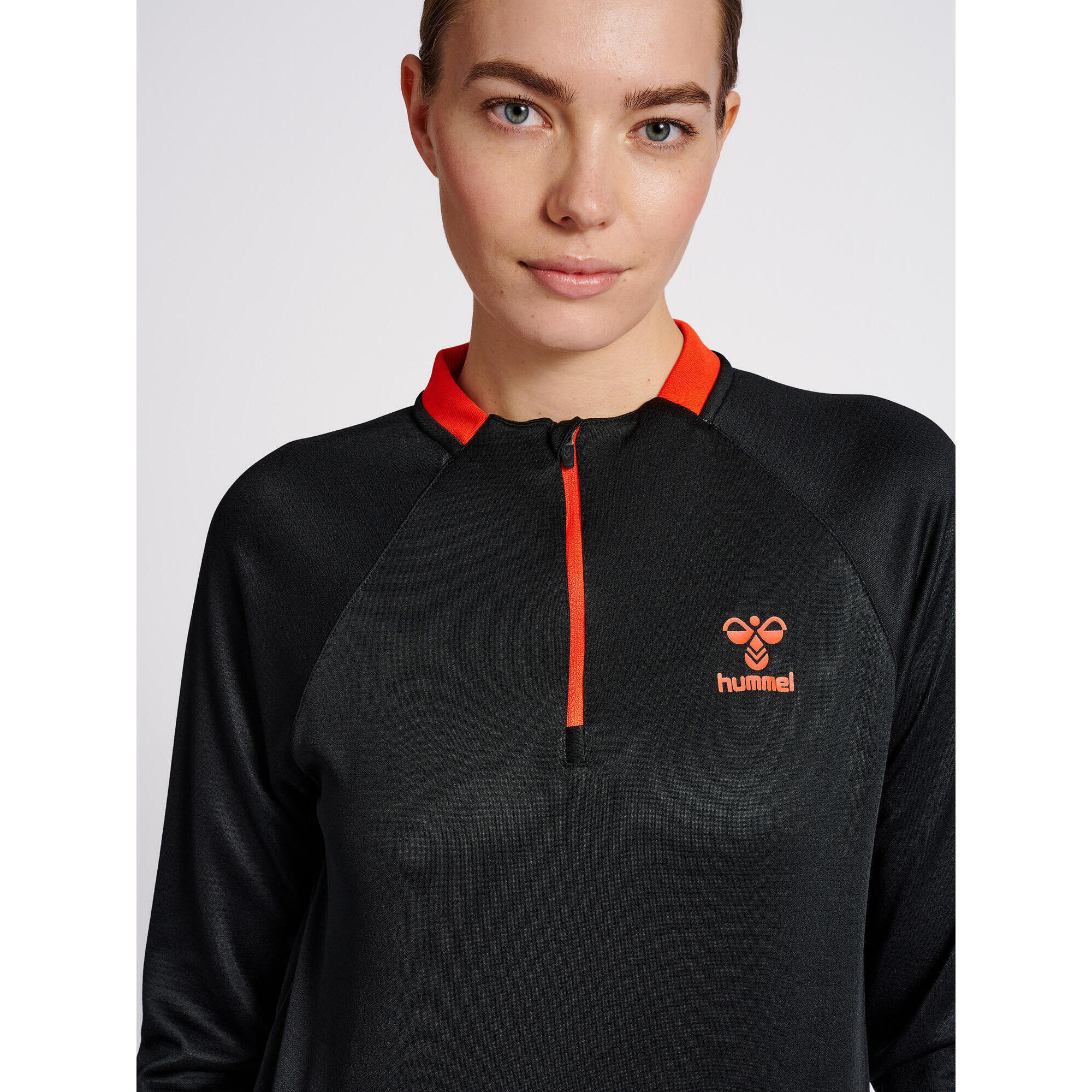 Halve Rits Sweatshirt Hmlgg12 Dames 4/7
