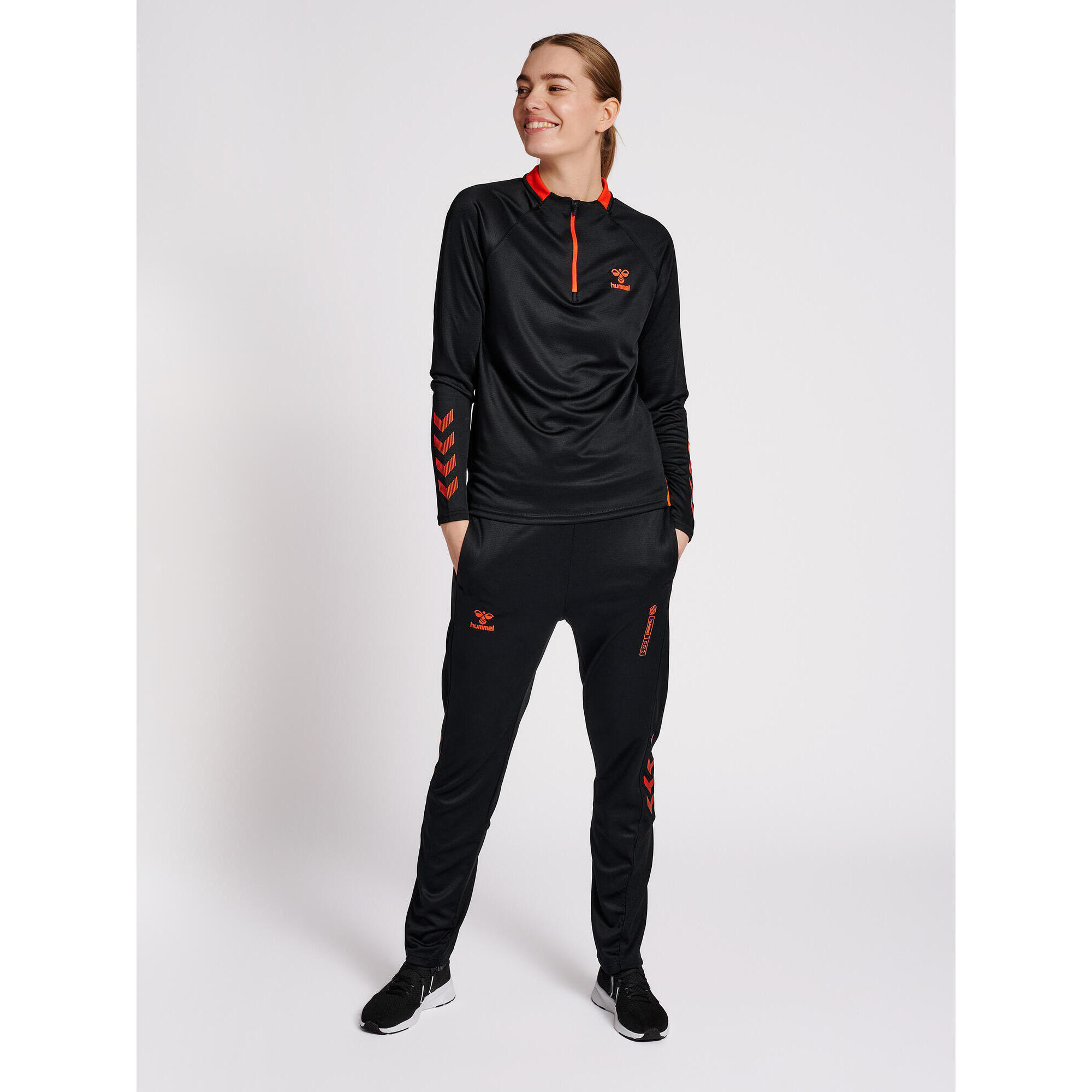 Halve Rits Sweatshirt Hmlgg12 Dames 3/7