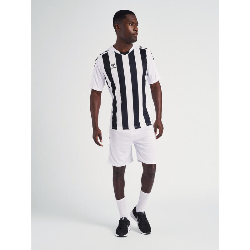 Hmlcore Xk Striped Jersey S/S Maillot Manches Courtes Homme