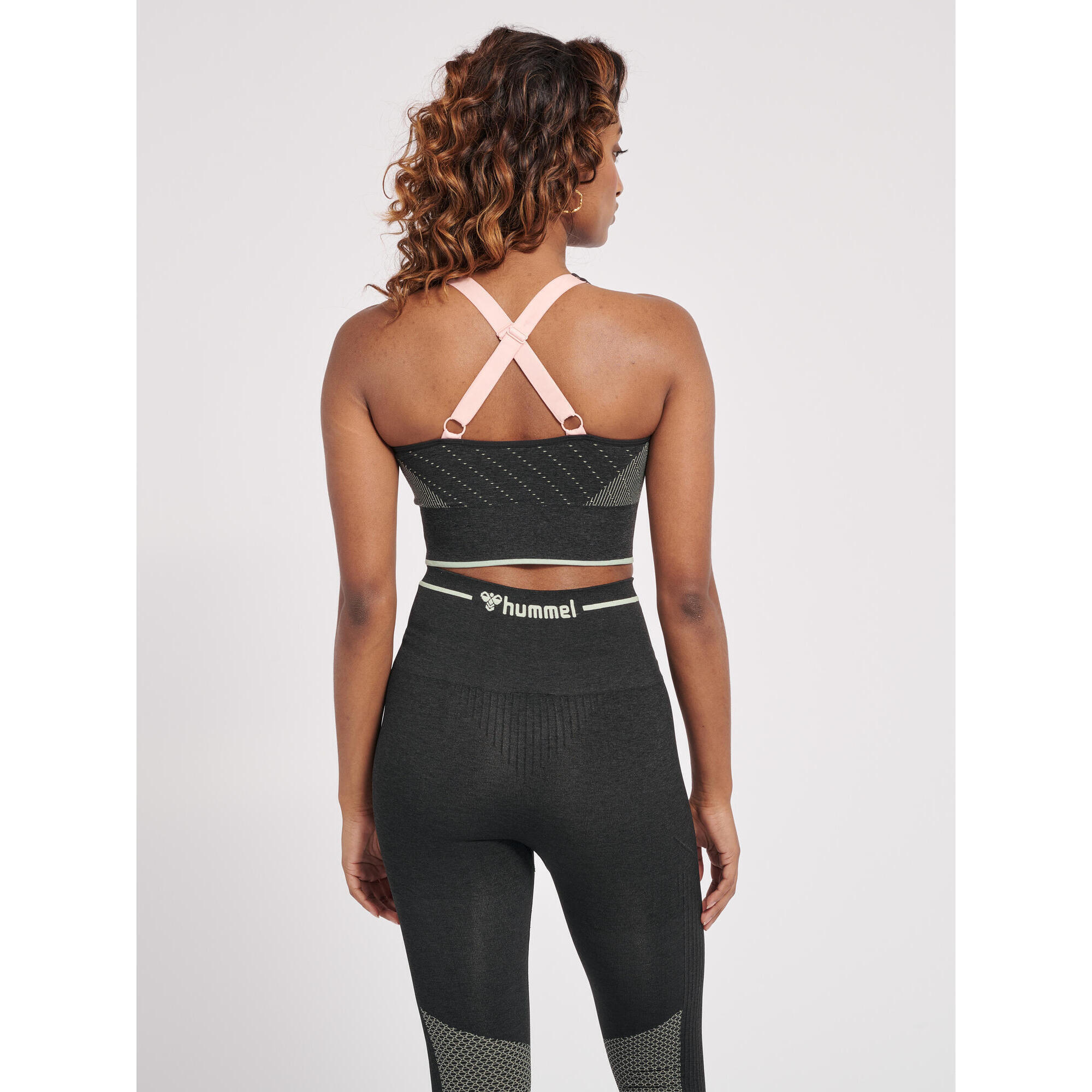 Parte Superior Hmlmt Yoga Mujer Transpirable De Secado Rápido Sin Costuras 3/7