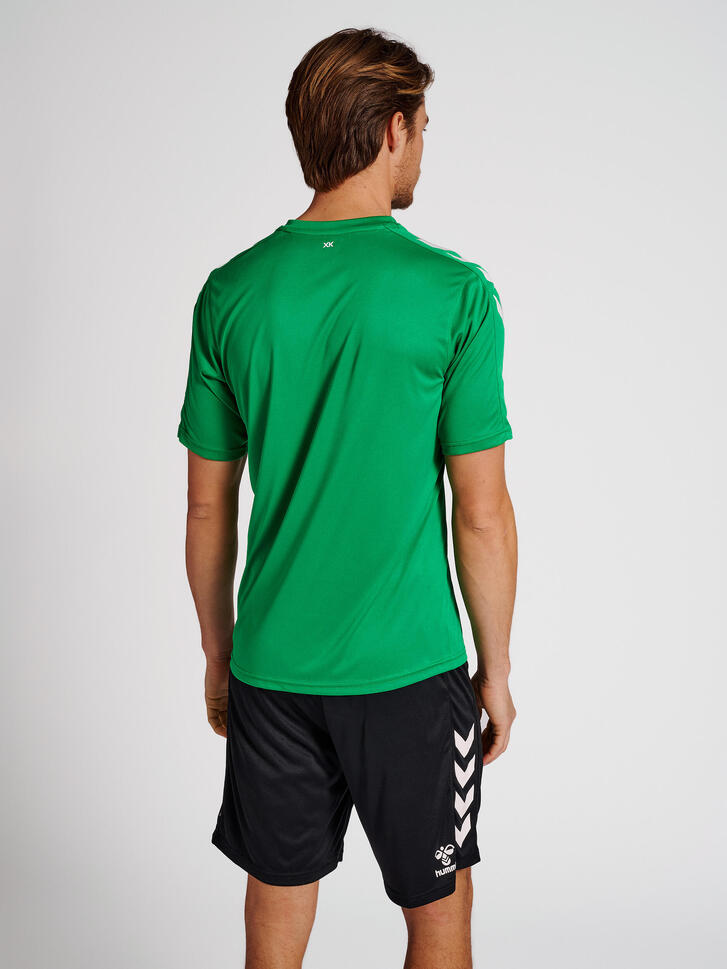 Koszulka piłkarska z krótkim rękawem męska Hummel Core XK Poly Jersey S/S