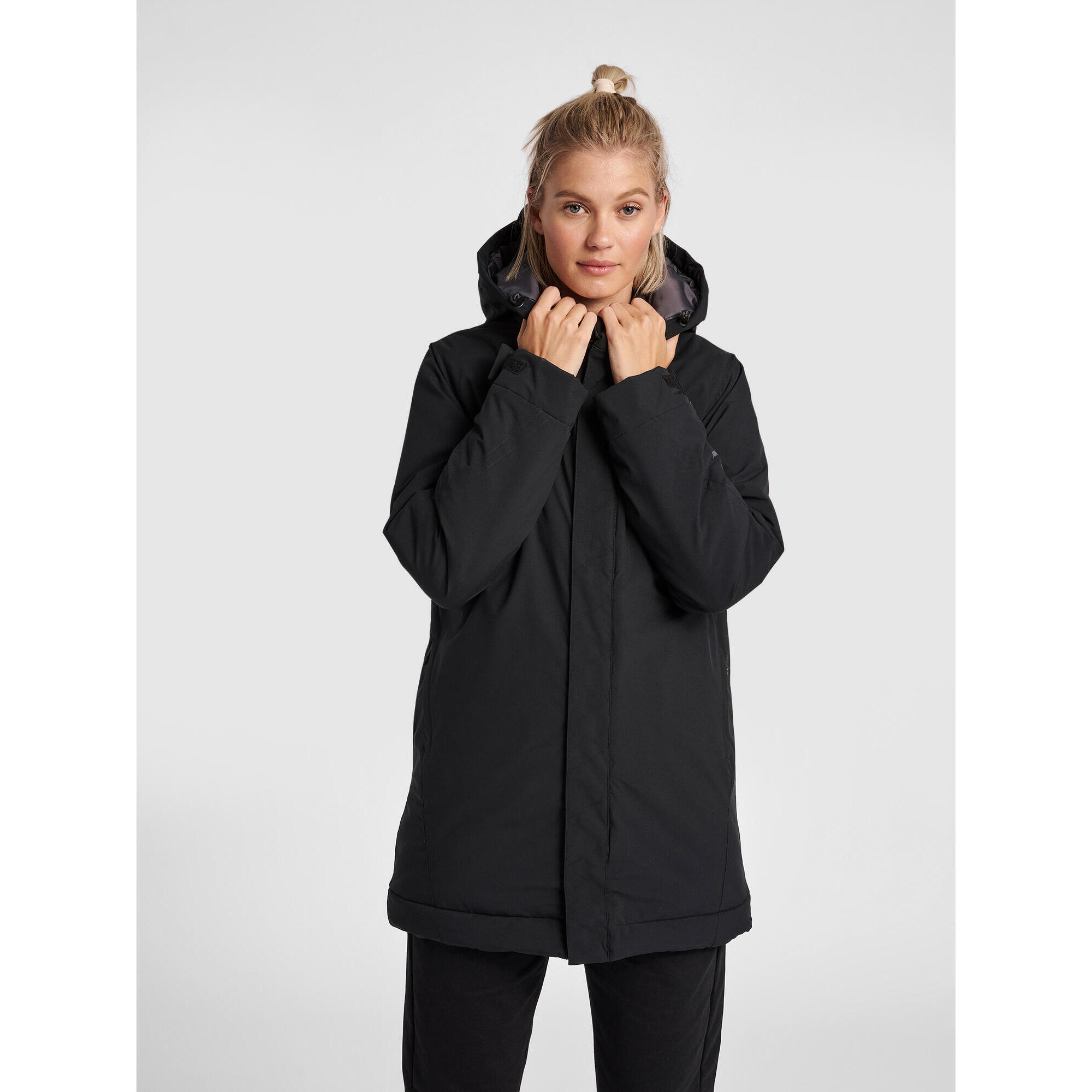 Hummel - Enfiler Gants Jetables Hmlnorth Femme Hummel - Parka - Gris|noir - 48 Xl - Decathlon