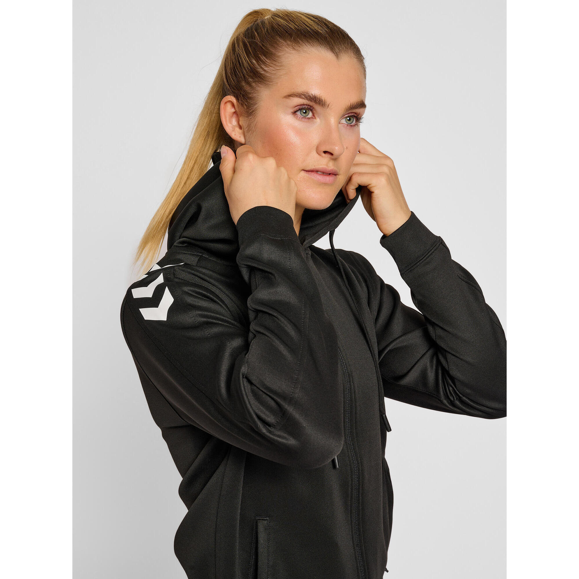 Felpa da donna con cappuccio Hummel hmlCore 4/7